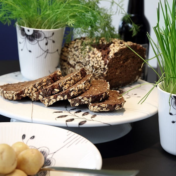 Royal Copenhagen Sort Mega riflet termokop - 29 cl. - Bahne